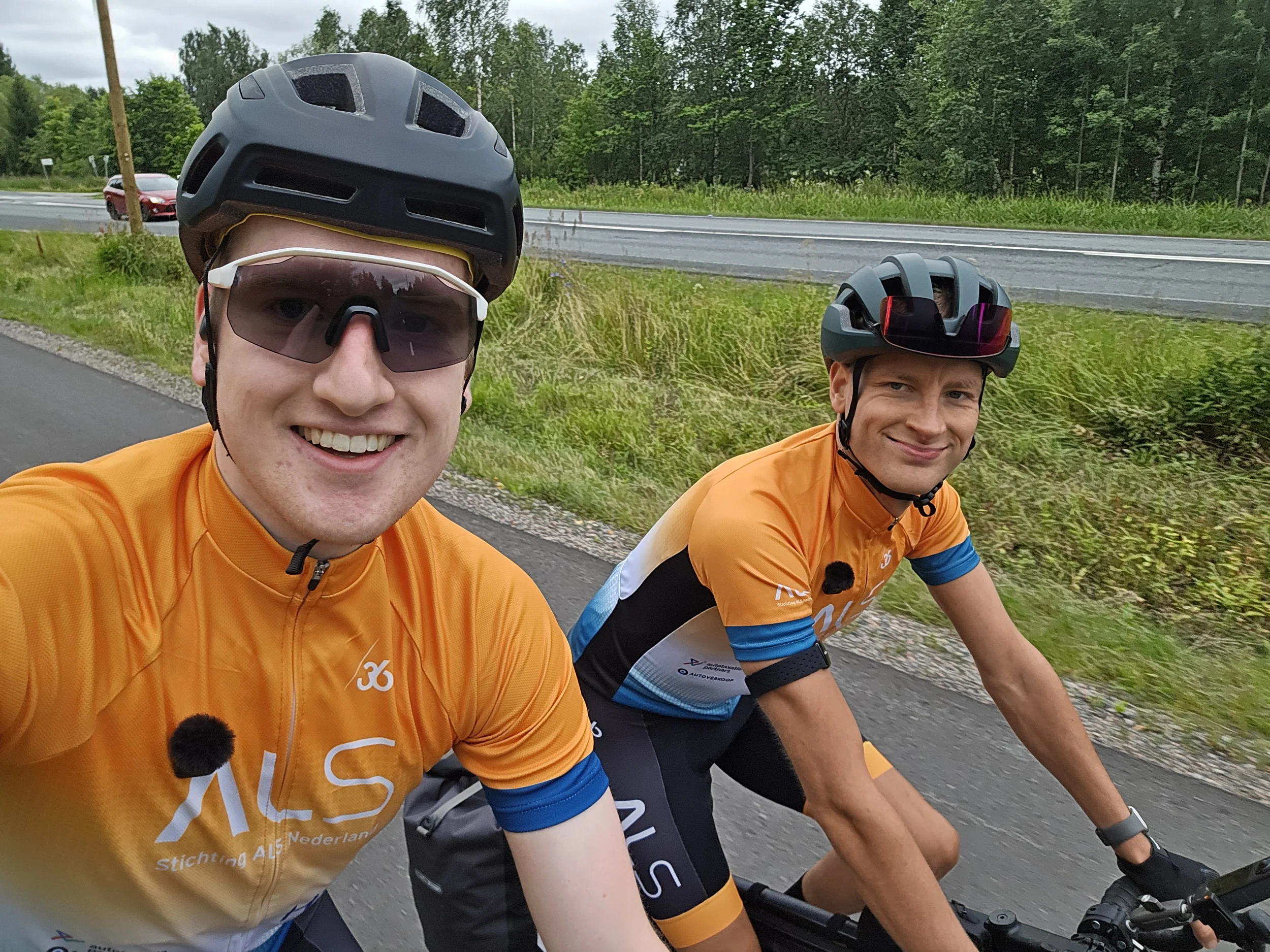 Dag 1 – De eerste 180 kilometers zitten erop!